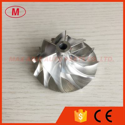 GT15-25 39.60/56.02mm 707747-0005H 6+6 blades milling/aluminum 2618/billet compressor wheel for 454150-0005/0006