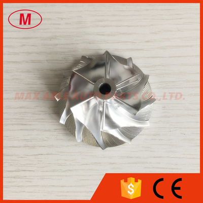 GT15-25 39.60/56.02mm 707747-0005H 6+6 blades milling/aluminum 2618/billet compressor wheel for 454150-0005/0006