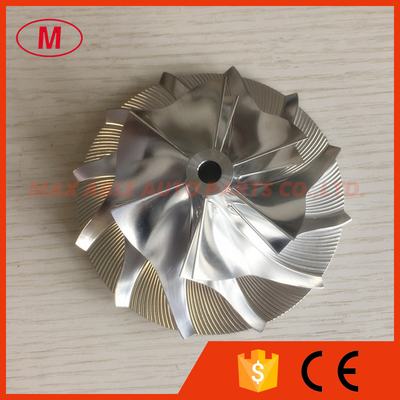 HX40 63.00/99.01mm 6+6 blades high performance Turbocharger milling/aluminum 2618/billet compressor wheel