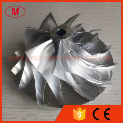 HX50 3593686 66.92/99.01mm 7+7 blades high performance Turbo Billet/milling/aluminum 2024 compressor wheel