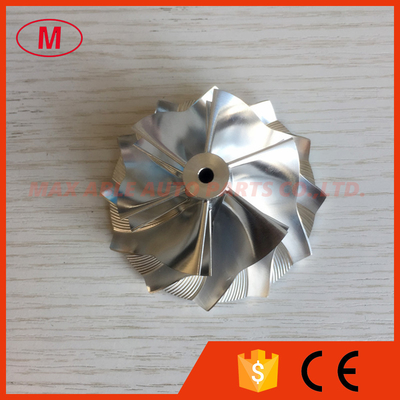 TD03 52.00/68.01mm 6+6 blades reverse high performance Turbo milling/aluminum 2618/billet compressor wheel