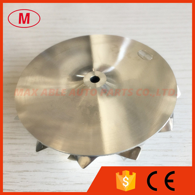 TD03 52.00/68.01mm 6+6 blades reverse high performance Turbo milling/aluminum 2618/billet compressor wheel
