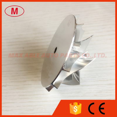 TD04HL 15G 43.38/55.69mm 6+6 blades 49189-40300 1401-404-415 Turbocharger milling/aluminum 2618/billet compressor wheel