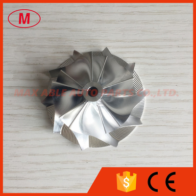 TD04HL 15T 41.93/55.69mm 5+5 blades high performance Turbo Billet/Milling/aluminum compressor wheel for 49189-01700