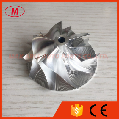 TD04HL 15T 41.93/55.69mm 5+5 blades high performance Turbo Billet/Milling/aluminum compressor wheel for 49189-01700