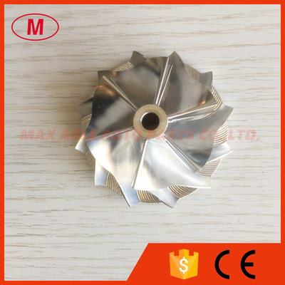 GT15-25 40.10/52.19mm 6+6 blades 436131-0001 high performance turbo milling/aluminum 2618/billet compressor wheel