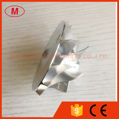 GT15-25 40.10/52.19mm 6+6 blades 436131-0001 high performance turbo milling/aluminum 2618/billet compressor wheel