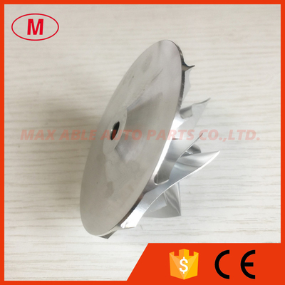 TE06H 16M 49185-40700 49185-01041 48.04/68.01mm 6+6 blades Turbo Billet/aluminum 2024/milling compressor wheel