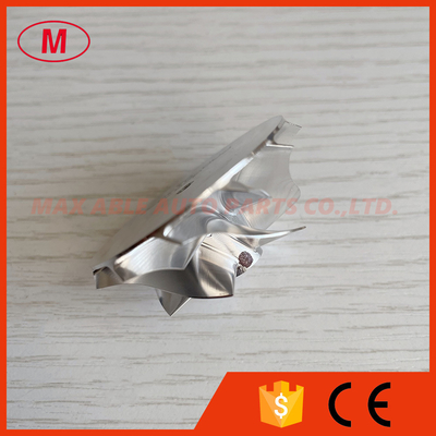 TD02 forward 35.65/46.00mm 6+6 blades high performance Turbo milling/aluminum 2618/billet compressor wheel