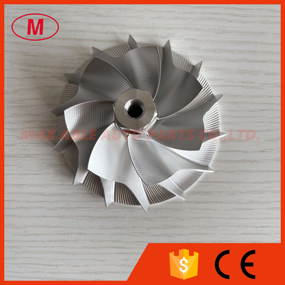 Supercharger 61.00/87.00mm 7+7 blades point milling Turbo milling/aluminum 2618/billet compressor wheel