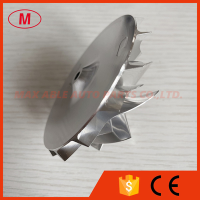 GT15-25 56.00/76.00mm 7+7 Blades high performance turbo aluminum 2618/Milling/billet compressor wheel