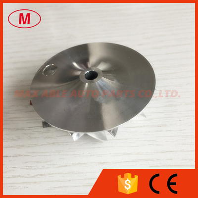 GT15-25 32.94/49.00mm 6+6 blades 434812-0001/2 Turbo Aluminum 2618/milling/billet compressor wheel for 713673-0004