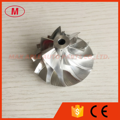 GT15-25 32.94/49.00mm 6+6 blades 434812-0001/2 Turbo Aluminum 2618/milling/billet compressor wheel for 713673-0004