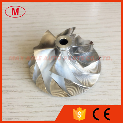 GT15-25 38.62/52.19mm 436131-0002 6+6 blades aluminum 2618/billet compressor wheel for 452204/454061/454135