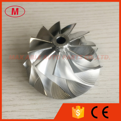 RHF5HB 46.50/59.94mm 11+0 blades Turbocharger milling/aluminum 2618/billet compressor wheel for SUBARU