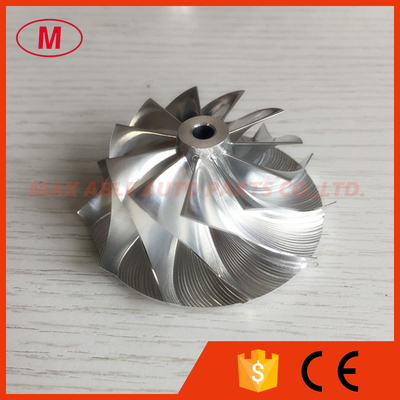 K04 42.00/56.08mm 11+0 blades high performance Turbocharger milling/aluminum 2618/billet compressor wheel