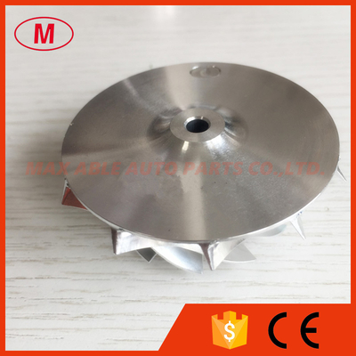 K04 42.00/56.08mm 11+0 blades high performance Turbocharger milling/aluminum 2618/billet compressor wheel