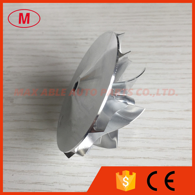 RHF5 44.95/59.00mm 6+6 blades high performance turbo turbocharger aluminum 2618/milling/billet compressor wheel