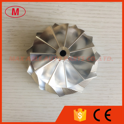 T04R 66.30/84.00mm 11+0 blades turbocharger billet/milling/alumimun 2024 compressor wheel for racing