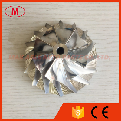 HX40 53.88/83.03mm 8+8 blades 3599594 high performance turbo Billet/milling/aluminum 2024 compressor wheel for 3593918