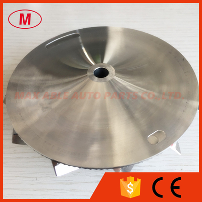 T76 6+6 blades 76.71/102.35mm turbo aluminum 2618/milling/billet compressor wheel for racing