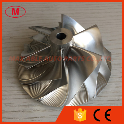 TD05H 25G/20G upgrade reverse 60.50/78.00mm 6+6 blades Turbo milling/Aluminum 2618/billet compressor wheel