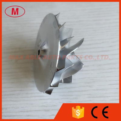 GT15-25 50.20/65.00mm 7+7Blades 702549-0008HF V1 point milling performance air curve turbo billet compressor wheel