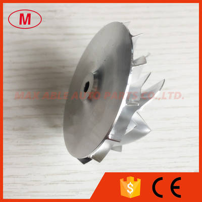 K04 5306-123-2006 44.92/56.08mm 7+7 blades turbo milling/aluminum 2618/billet compressor wheel for 5304-970-0033