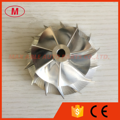 K28 54.70/75.89mm 5327-123-2008/2314 7+7 Blades high performance turbo billet/aluminum 2024/milling compressor wheel