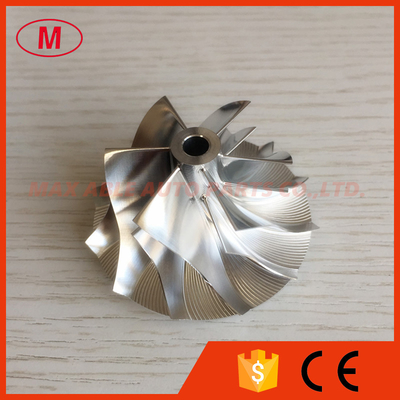RHF4 37.60/51.00mm 6+6 blades high performance turbo milling/aluminum 2618/Billet compressor wheel for VJ44/A2710903680