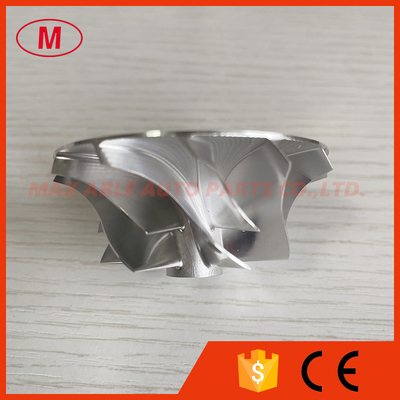 GTA15-25 39.61/56.02mm 701374-0003 1102-022-402 6+6 blades aluminum 2618/billet compressor wheel for 709837-0001/2