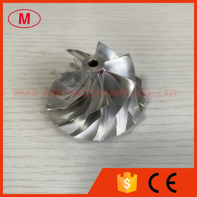 RHF5 reverse 46.50/60.82mm 7+7 blades turbocharger milling/aluminum 2618/billet compressor wheel