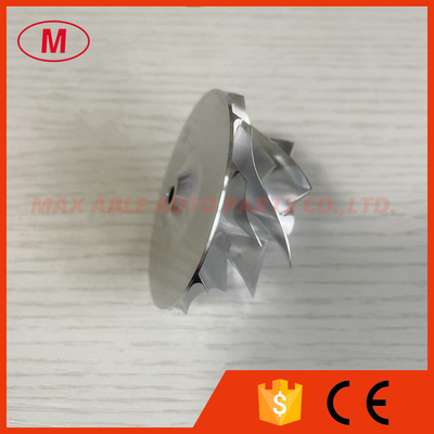 RHF5 reverse 46.50/60.82mm 7+7 blades turbocharger milling/aluminum 2618/billet compressor wheel
