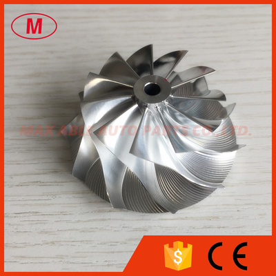 K04 5306-123-2203 1302-003-411 11+0 blades 41.94/56.08mm performance turbo milling/aluminum 2618/billet compressor wheel