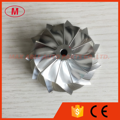 K04 5306-123-2203 1302-003-411 11+0 blades 41.94/56.08mm performance turbo milling/aluminum 2618/billet compressor wheel