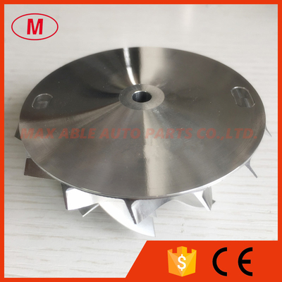 CT26 54.64/70.98mm 7+7 blades Turbocharger milling/aluminum 2618/billet compressor wheel