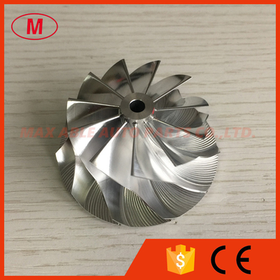 42.70/56.00m 11+0 blades Turbocharger Milling/aluminum 2618/billet compressor wheel