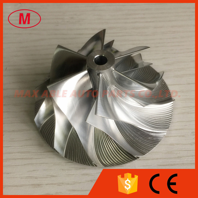 GT30 52.80/76.13mm 6+6 blades Turbocharger aluminum 2618/milling/billet compressor wheel