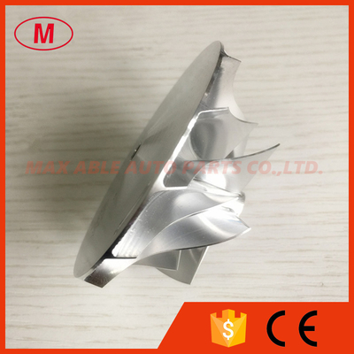 GT30 52.80/76.13mm 6+6 blades Turbocharger aluminum 2618/milling/billet compressor wheel