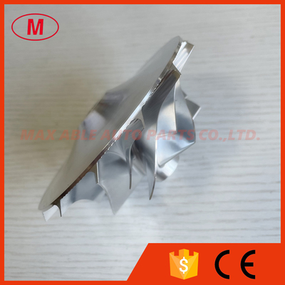 HX60 reverse 76.00/113.01mm 7+7 blades turbo milling/Aluminum 2618/billet compressor wheel