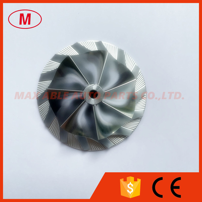 K04 50.33/72.60mm 7+7blades high performance milling/aluminum 2618/billet compressor wheel