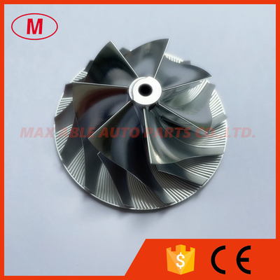 K04 50.33/72.60mm 7+7blades high performance milling/aluminum 2618/billet compressor wheel