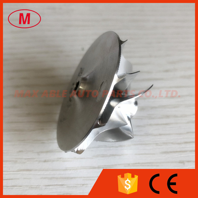 KP39 5443-123-2027 1303-039-411 33.20/46.00mm 5+5 blades performance turbo milling/aluminum 2618/billet compressor wheel
