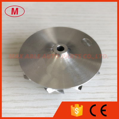 KP39 5443-123-2027 1303-039-411 33.20/46.00mm 5+5 blades performance turbo milling/aluminum 2618/billet compressor wheel