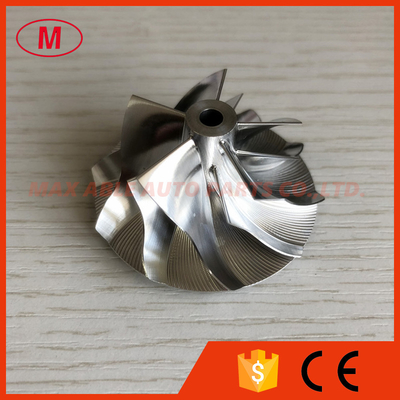 KP39 5443-123-2027 1303-039-411 33.20/46.00mm 5+5 blades performance turbo milling/aluminum 2618/billet compressor wheel