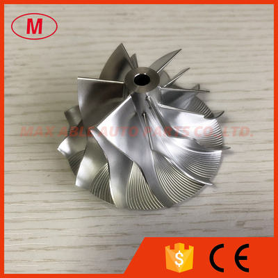 TD04HL 42.00/60.00mm 6+6 blades high performance Turbocharger Billet/milling/aluminum 2618 compressor wheel