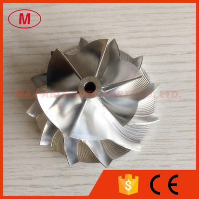 TD04HL 7+7 blades 42.00/56.00mm high performance Turbocharger Billet/milling/aluminum 2024 compressor wheel