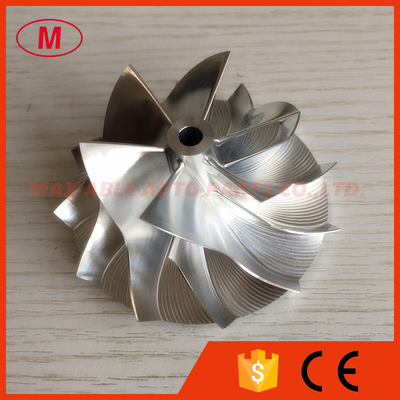 TD04HL 7+7 blades 42.00/56.00mm high performance Turbocharger Billet/milling/aluminum 2024 compressor wheel