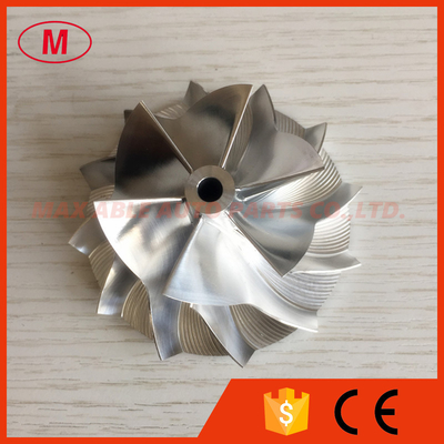 TD04HL 6+6 blades 45.00/64.89mm high performance Turbocharger Billet/milling/aluminum 2628 compressor wheel