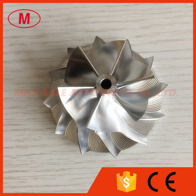 RHF5 6+6 blades 45.00/64.89mm high performance turbo turbocharger aluminum 2618/Billet/milling compressor wheel